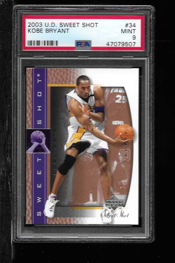2003 U. D. SWEET SHOT KOBE BRYANT #34