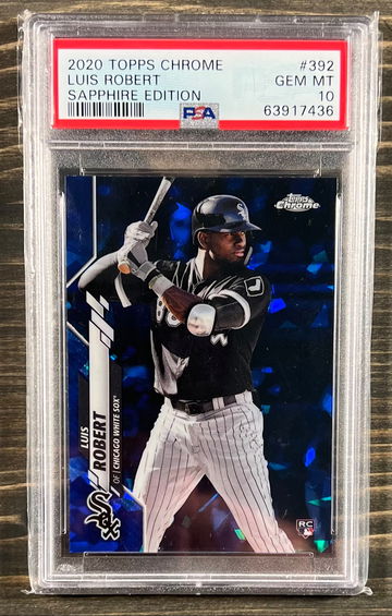 Luis Robert Topps Chrome Sapphire 