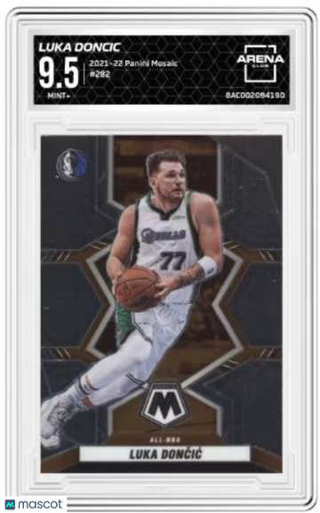2021-22 Panini Mosaic Luka Dončić #282 Arena Club 9.5