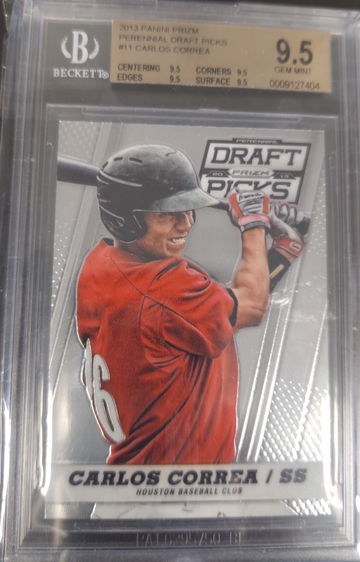 Carlos Correa 2013 Panini Prizm Draft Picks BGS 9.5