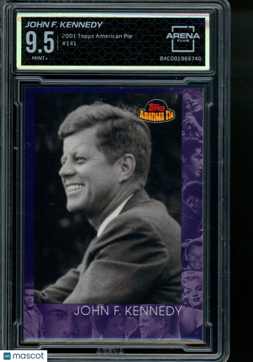 2001 Topps American Pie John F. Kennedy #141 Arena Club 9.5