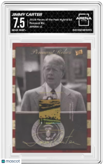 2023 Pieces of the Past Jimmy Carter #PNRH-JC Arena Club 7.5