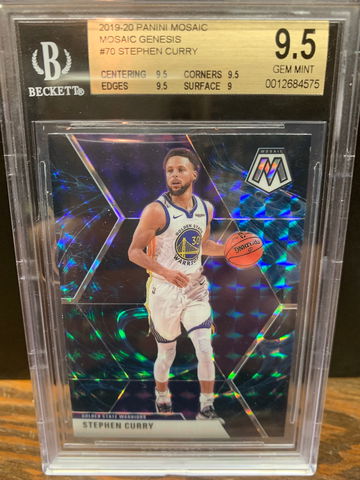 2019-20 Mosaic Genesis #70 Stephen Curry