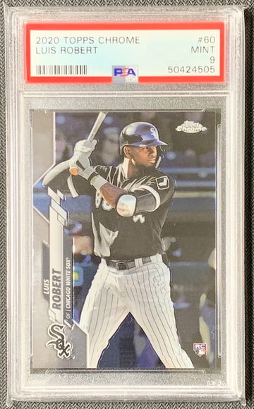 Luis Robert 2020 Topps Chrome #60 PSA 9 (50424505)
