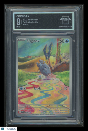 2023 Pokemon SV Paldea Evolved FA Frigibax Arena Club 9 #208/193