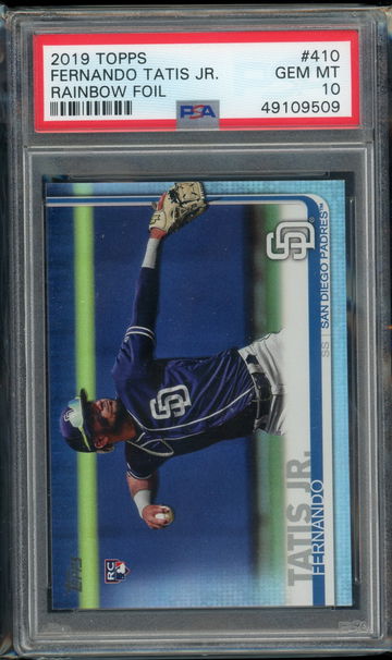 2019 Topps 410 Rainbow Foil Fernando Tatis Jr