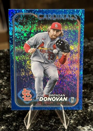 2024 Topps Series 1 BRENDAN DONOVAN Blue Holofoil Foil #/999 SL Cardinals