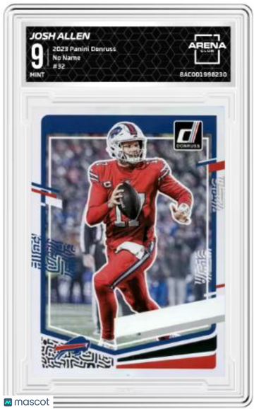 2000 2023 Panini Donruss Josh Allen #32 No Name Arena Club 9