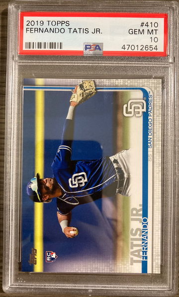 Fernando Tatis Jr 2019 Topps PSA 10