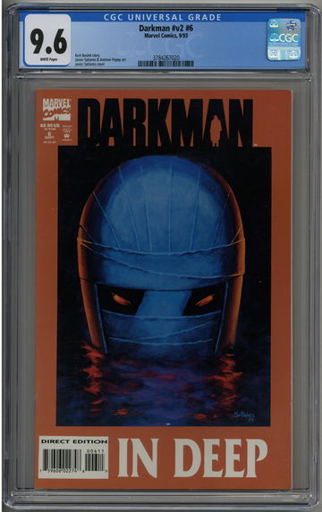 Darkman vol. 2 #6 (1993) CGC 9.6 Sam Raimi 