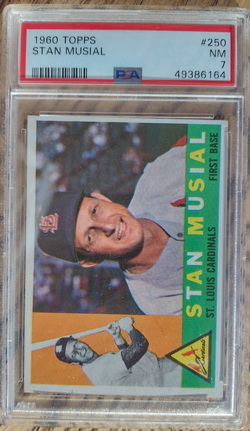 1960 Topps Stan Musial PSA 7