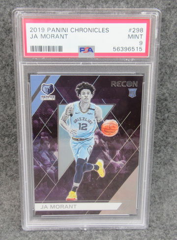 2019-20 Panini Chronicles Recon Ja Morant RC Rookie PSA 9