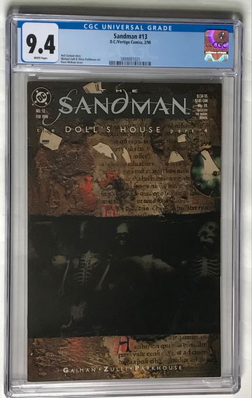 Sandman # 13 Doll House CGC 9.4 NM 1990 1st Lady Constantine