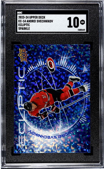 2023 Upper Deck #EC-14 Andrei Svechnikov Ecliptic SGC 10