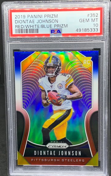 2019 PRIZM RED WHITE BLUE DIONTAE JOHNSON