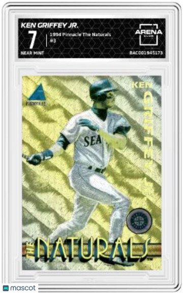1994 Pinnacle The Naturals Ken Griffey Jr #3 The Naturals Arena Club 7