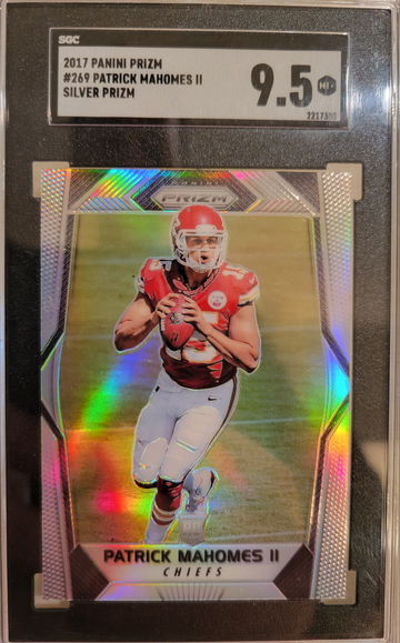 2017 Prizm Silver Patrick Mahomes SGC 9.5 