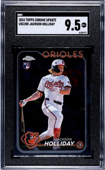 2024 Topps Chrome #USC200 Jackson Holliday SGC 9.5
