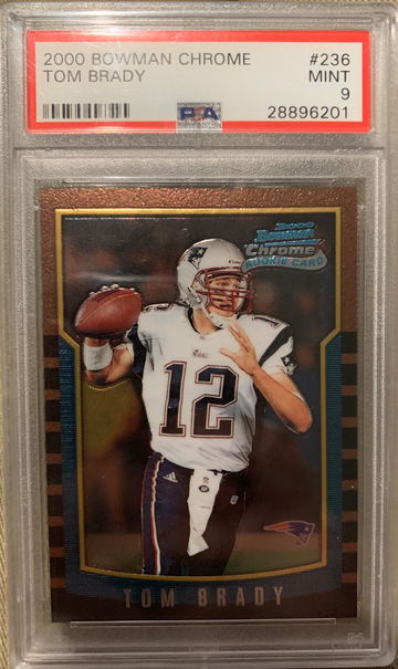 Tom Brady Bowman Chrome RC