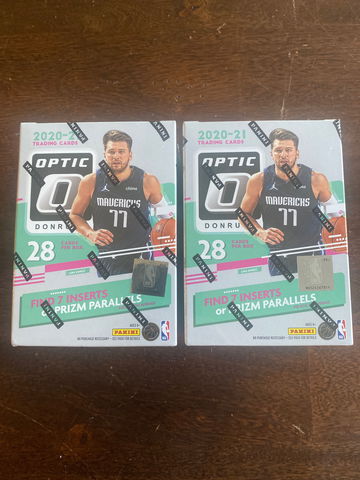 2020-21 Donruss Optic Blaster Lot of 2