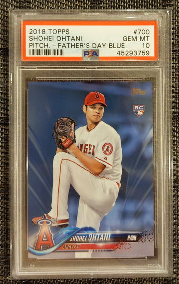 2018 Topps S2 700 BLUE /50 Shohei Ohtani PSA 10
