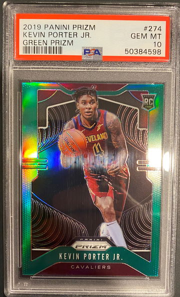 Kevin Porter Jr. Prizm Green PSA 10