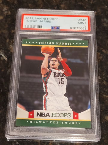 2012 Hoops Tobias Harris PSA 9 MINT #240