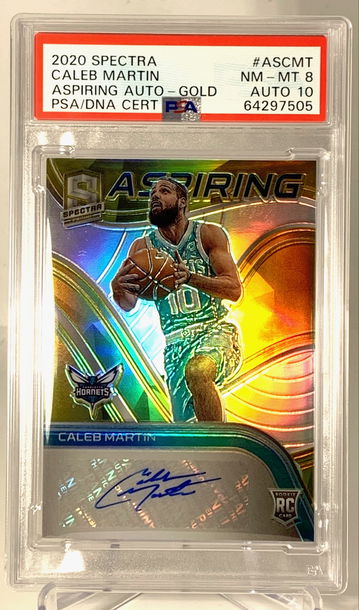 2020 Panini Caleb Martin 1/10 SSP AUTO Rookie PSA 8/10 NM-MT #64297505