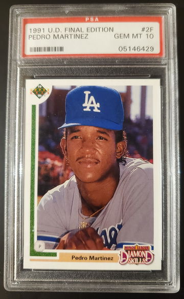 1991 Upper Deck Final Edition Pedro Martinez PSA 10