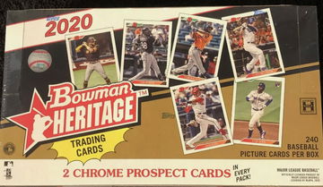 2020 Bowman Heritage Baseball