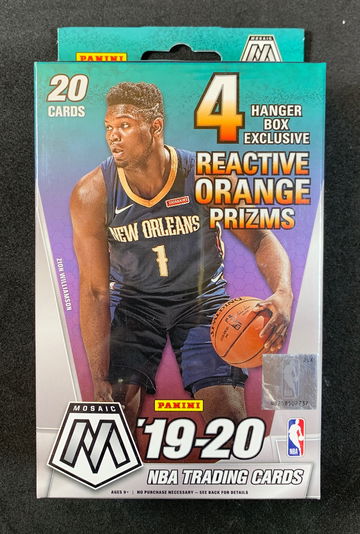 2019-20 Mosaic NBA Basketball Sealed Hanger Box