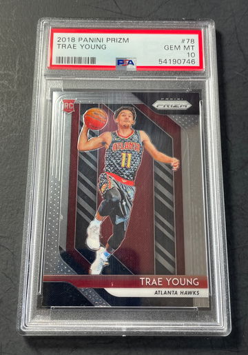 2018 Panini Prizm Trae Young PSA 10