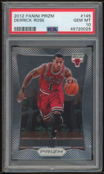 2012 Panini Prizm Derrick Rose PSA 10