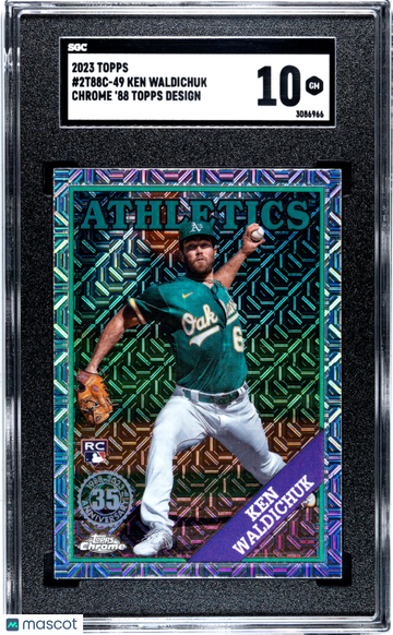 2023 Topps Ken Waldichuk #2T88C-49 CHR. '88 SGC 10
