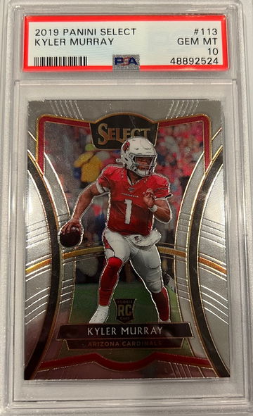 2019 Select Kyler Murray Rookie PSA 10 #113  RC **Pop 215