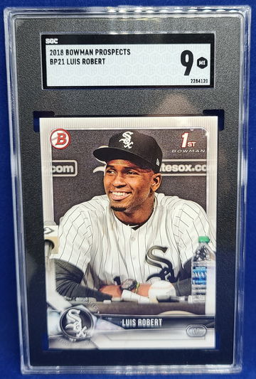 2018 Bowman Prospects Luis Robert #BP21 SGC 9