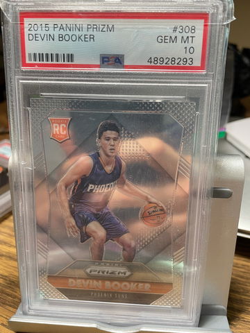 2015 Devin Booker Panini Prizm RC PSA 10