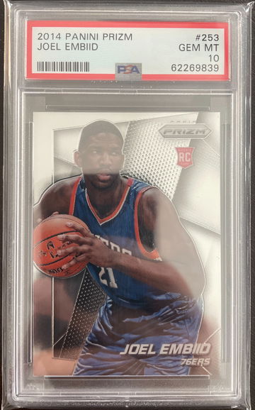 2014 Joel Embiid - Panini Prizm - PSA 10