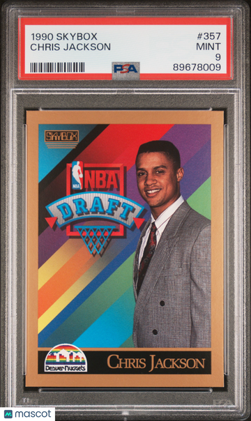 1990 Skybox Chris Jackson #357 PSA 9