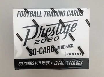 2020 Panini Prestige Football Fat Pack Box Factory Sealed