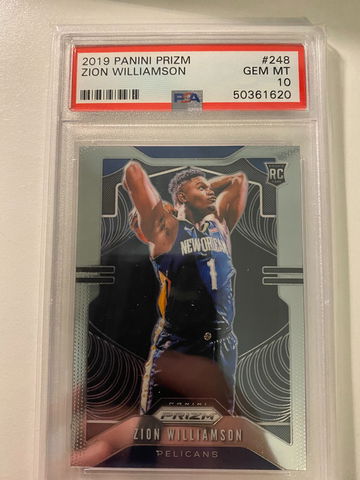 Zion Williamson 2019 Prizm