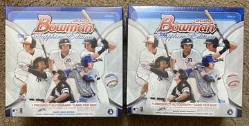 (2) 2020 Bowman Sapphire Edition box lot. Ships from APO🇺🇸 Takes 7-10 business days