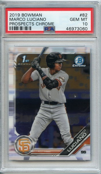 Marco Luciano Chrome PSA 10