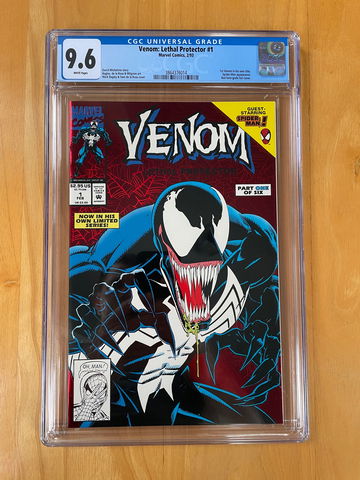 Venom Lethal Protector #1 CGC 9.6 White