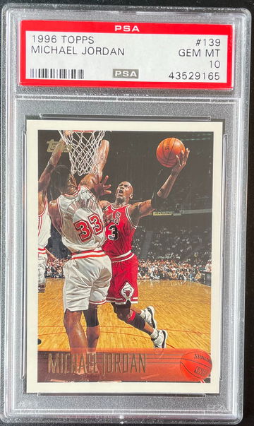 1996 Topps Michael Jordan PSA 10