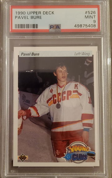 1990 Upper Deck Pavel Bure rc PSA 9