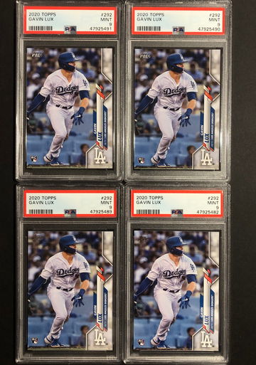 Gavin Lux Lot of (4)