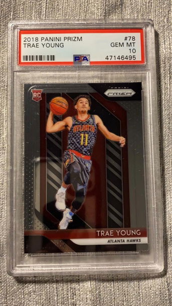 2018 Panini Prizm Trae Young PSA 10