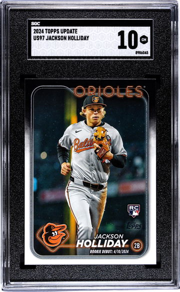 2024 Topps Update #US97 Jackson Holliday SGC 10