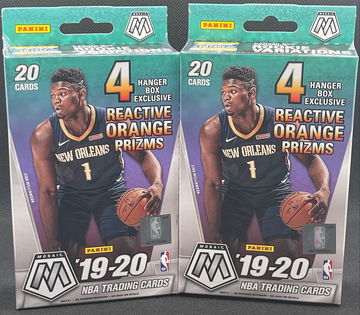 2019 2020 Panini Mosaic Basketball Hanger Box Lot (2)